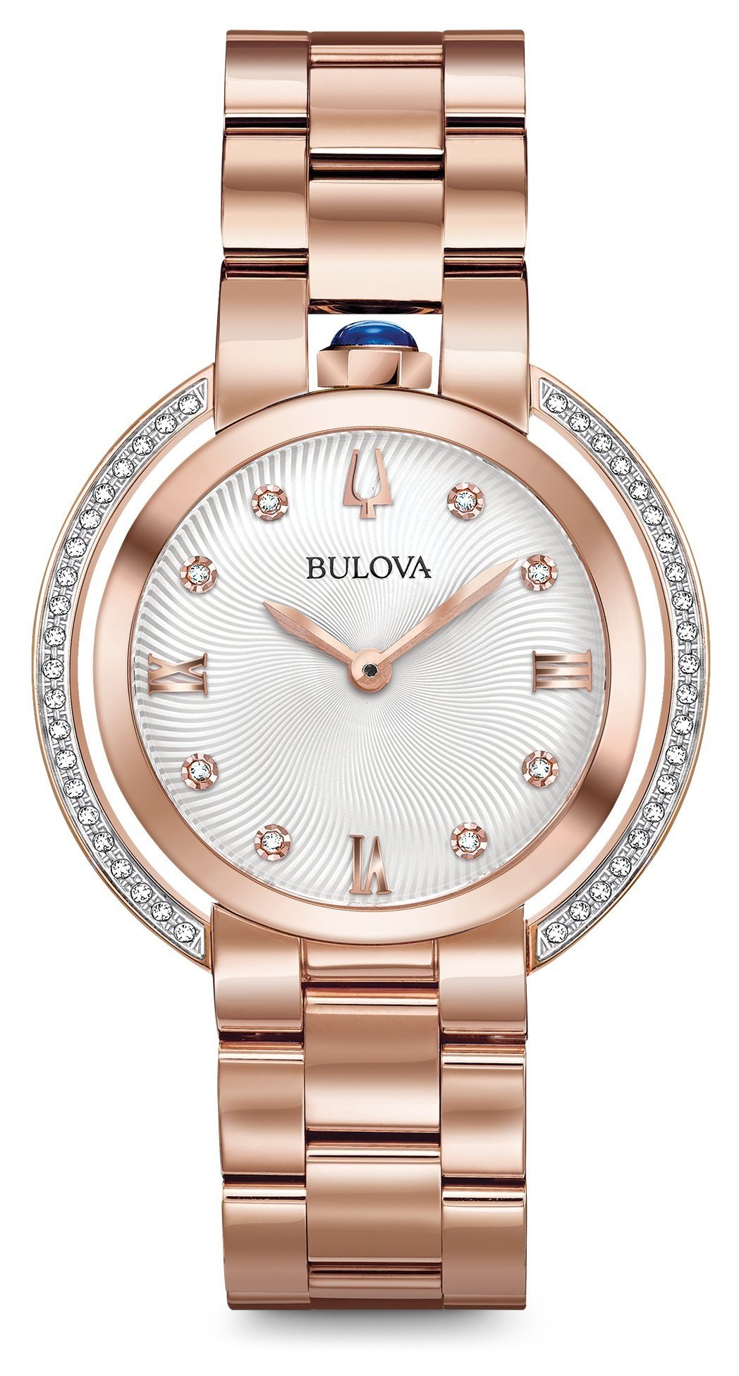 Womens rose gold watches with Diamonds - First Class  
