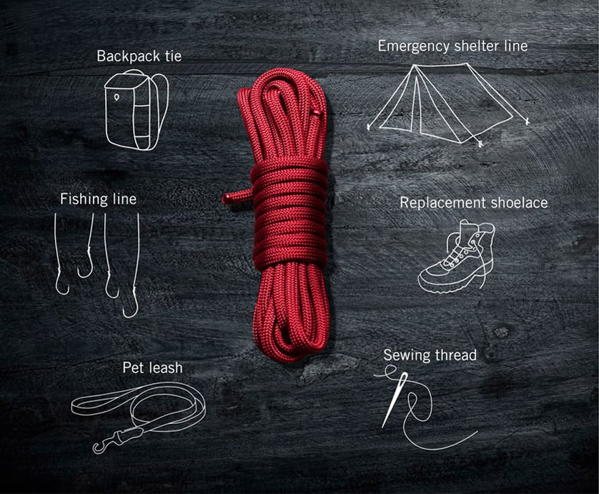 paracord uses