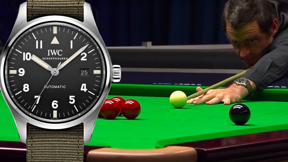 Ron Sul watches snooker