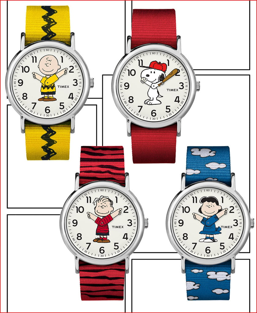 Timex peanuts header