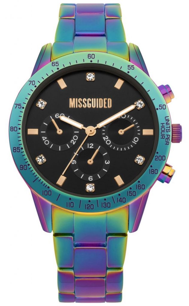 multicoloured watches for her missguided