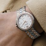 two-tone watch