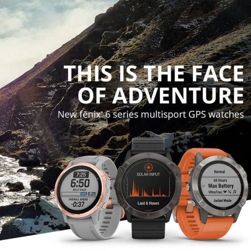 Garmin Fenix 6 Header