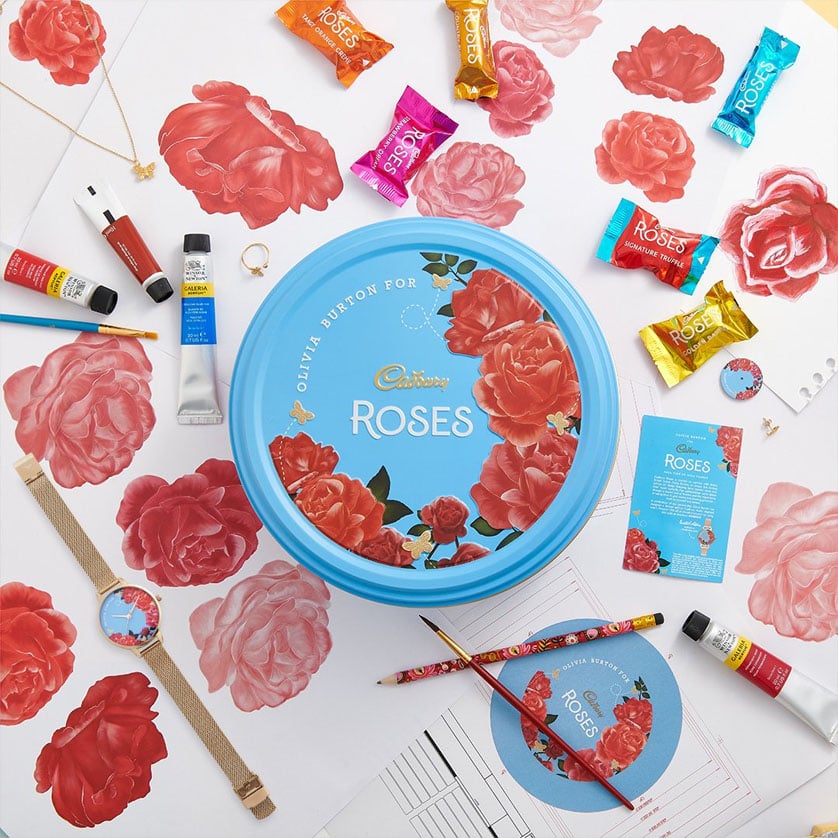 Olivia Burton Cadbury Roses Header