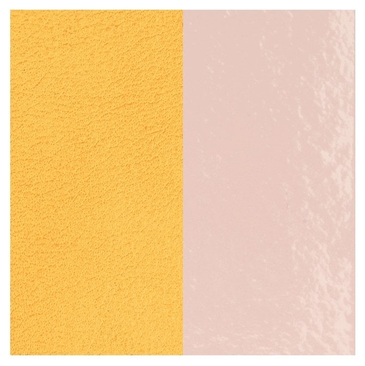 pink and yellow leather 14mm