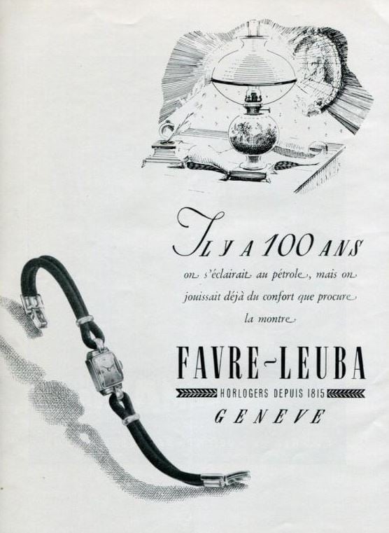 History of Favre-Leuba Watches