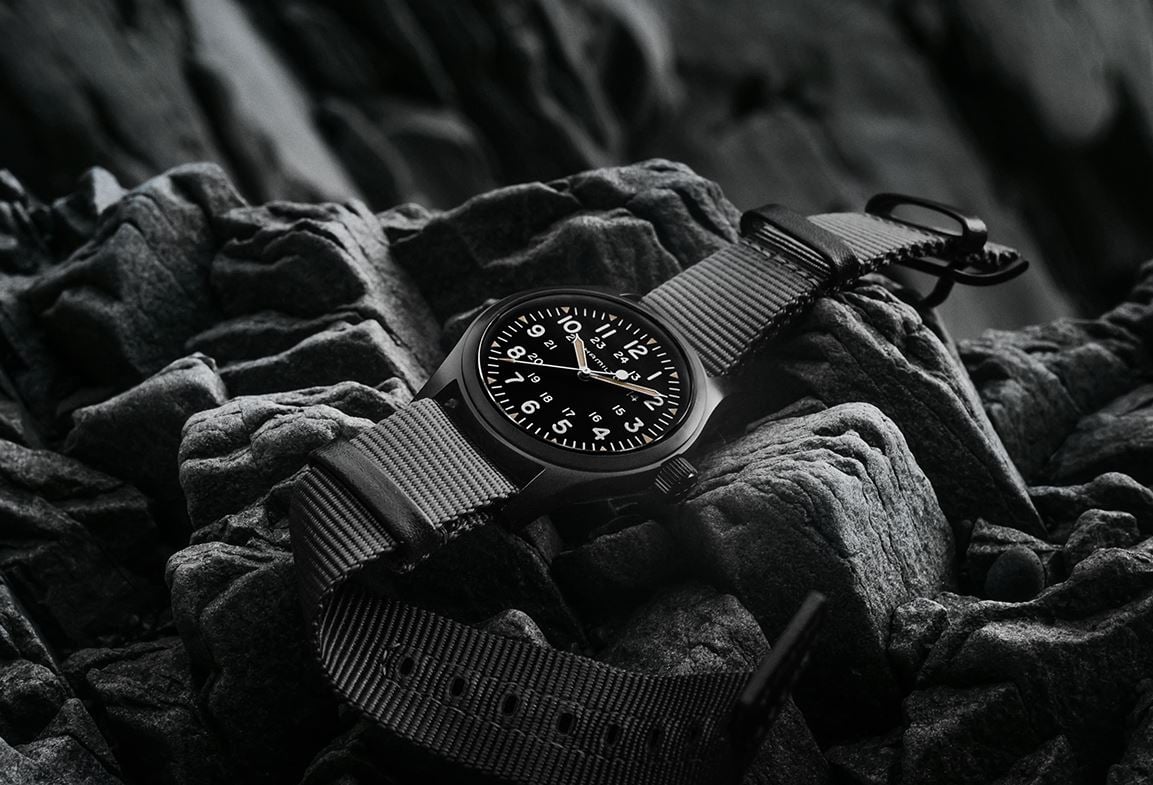 Hamilton's All Black Watches For Men - First Class Watches Blog