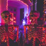 skeleton dial watches for Halloween