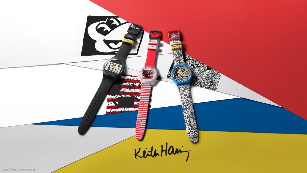 Swatch Mickey Mouse X Keith Haring