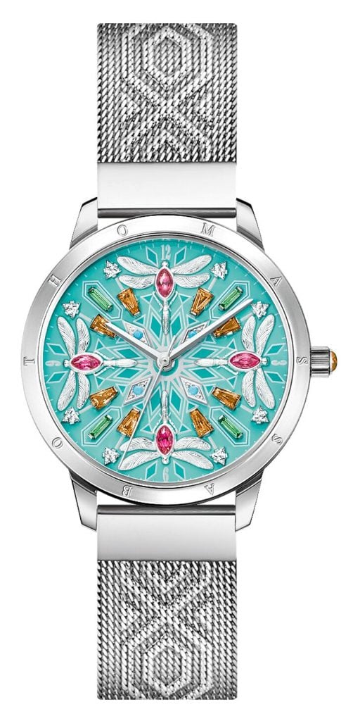 turquoise dial