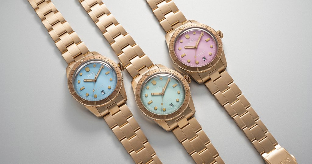 All New Oris Cotton Candy Collection