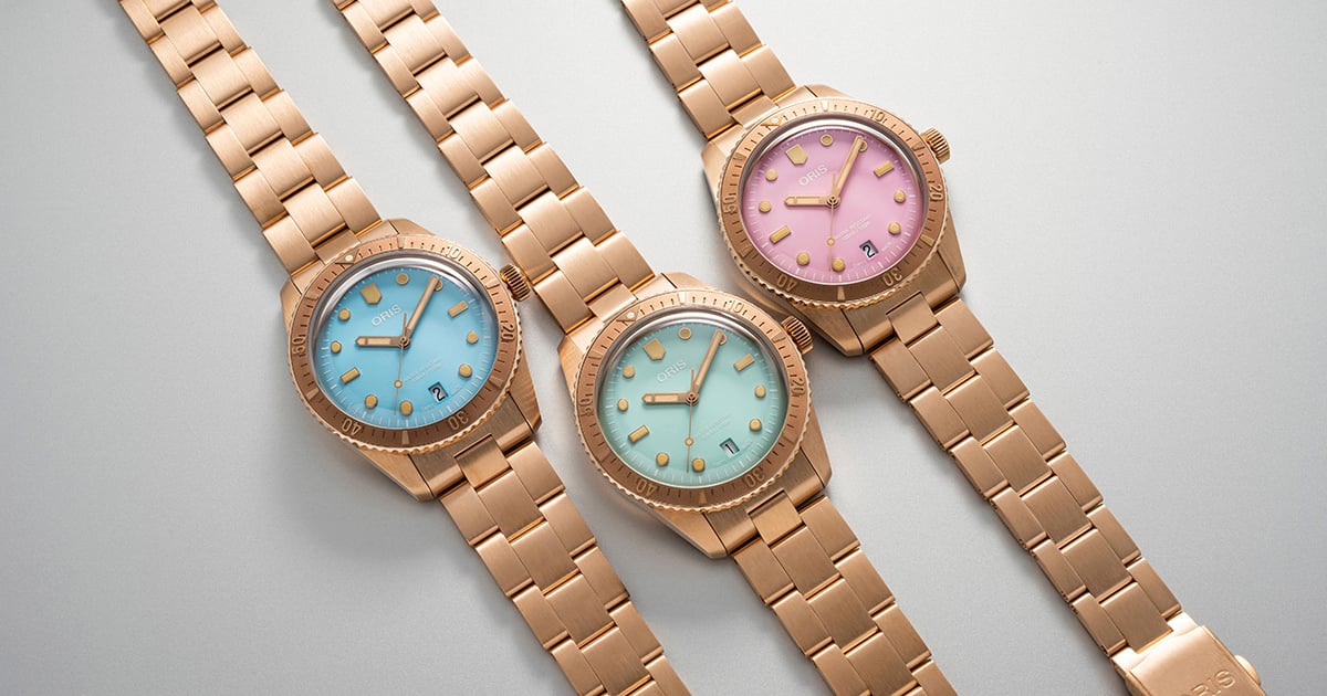 All New Oris Cotton Candy Collection