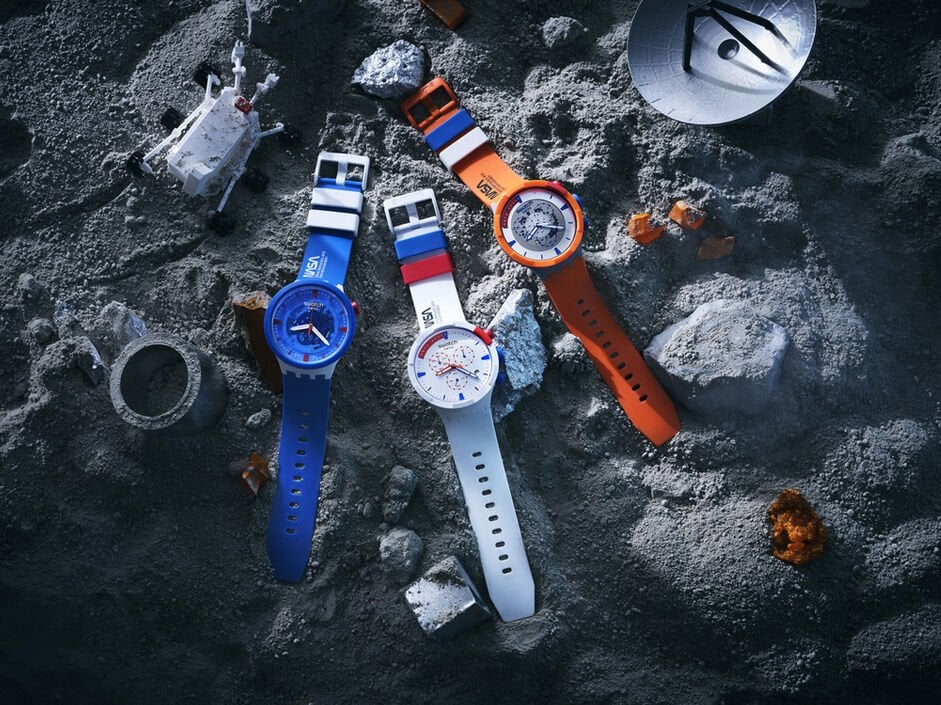 Swatch Big Bold NASA Watches