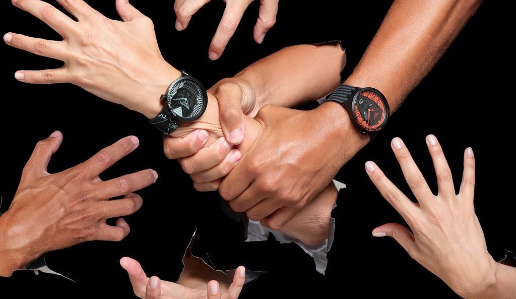 swatch's new terrifying halloween watches