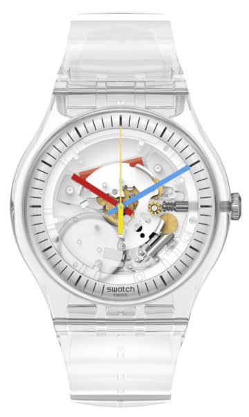 All-New Swatch Go Clear Watches - First Class Watches Blog