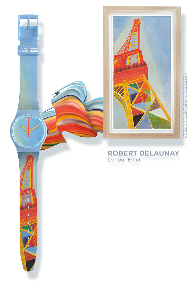 The Swatch x Centre Pompidou Watches