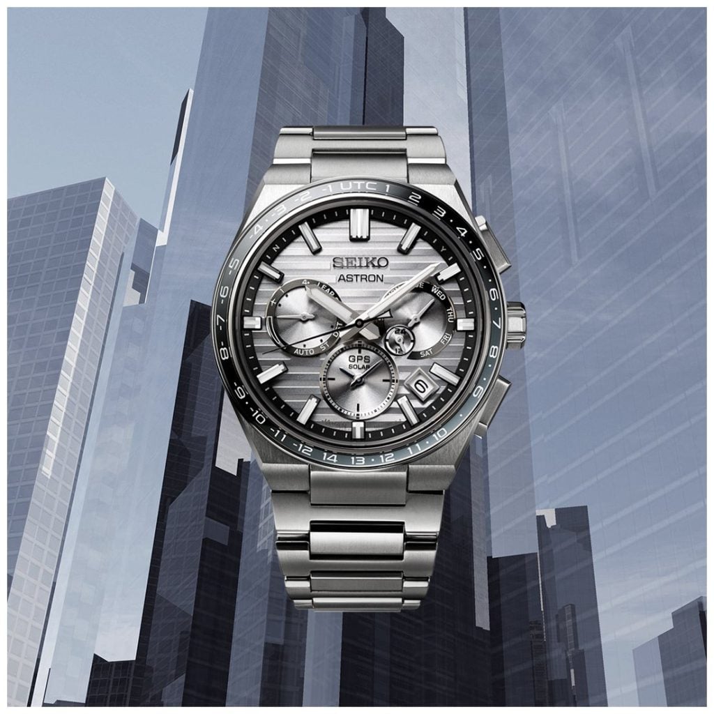 New Seiko Astron Solar GPS Chronograph Watches - First Class