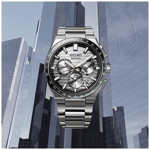 New Seiko Astron Solar GPS Chronograph Watches