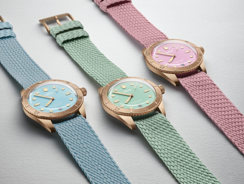 Oris Release Updated Cotton Candy Watches