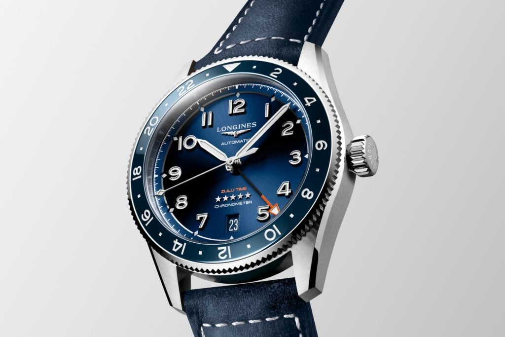 Longines Launches 39mm Spirit Zulu Time