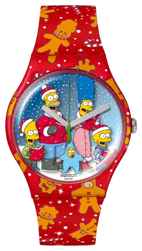 Celebrate Christmas with Swatch and The Simpsons 