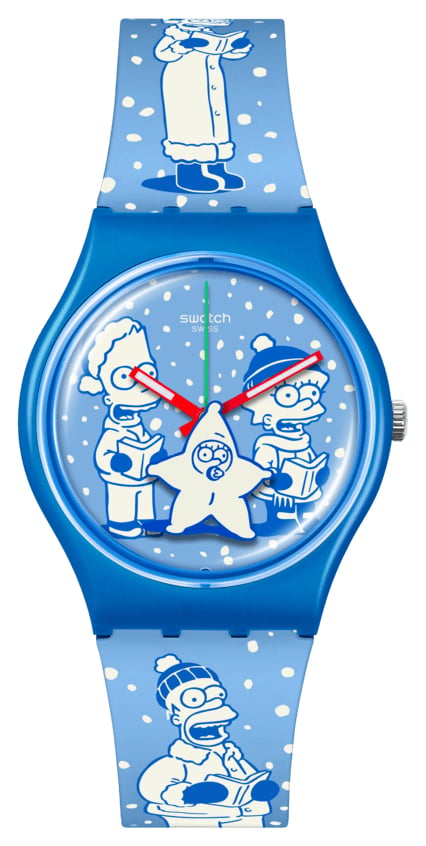 Swatch X The Simpsons Christmas watch