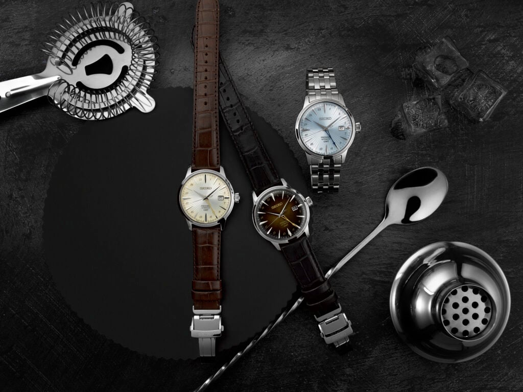 All-New Seiko Presage Cocktail Time GMT Watches