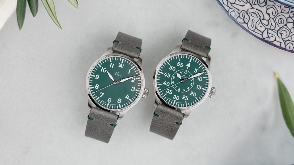 All-New Laco Augsburg Grün and Aachen Grün Watches