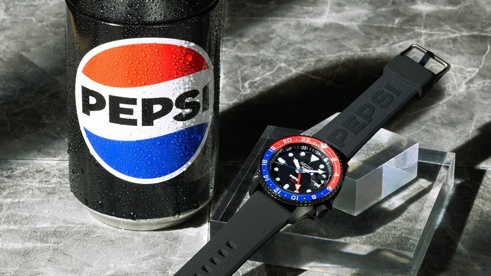 Win the Chance to Buy the Seiko 5 Sports x PEPSI® Limited Edition