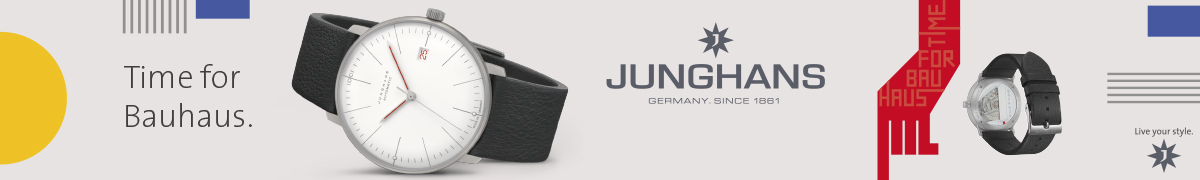 Junghans max bill watches