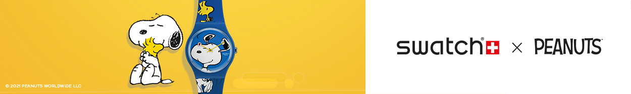 Swatch special collections peanuts watches