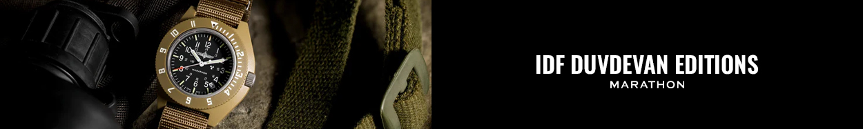 Marathon special projects idf duvdevan watches