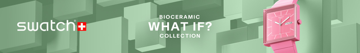 Swatch special collections bioceramic what if? watches