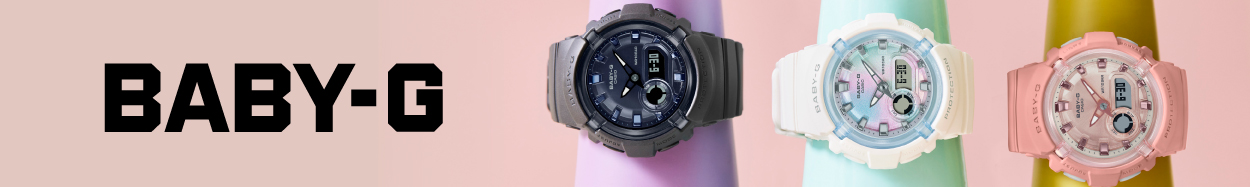 Casio g-shock baby-g watches