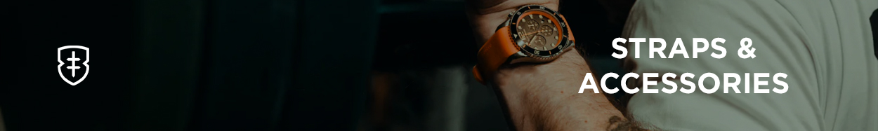 Elliot brown straps & accessories