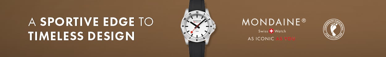 Mondaine numeri watches