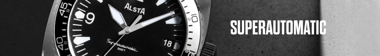 Alsta superautomatic watches