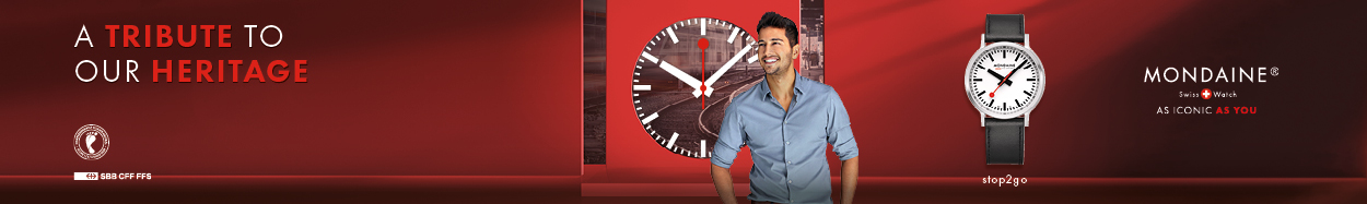 Mondaine stop2go watches