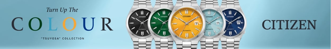 Citizen tsuyosa small-seconds watches