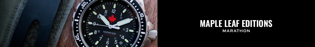 Marathon special projects maple leaf watches