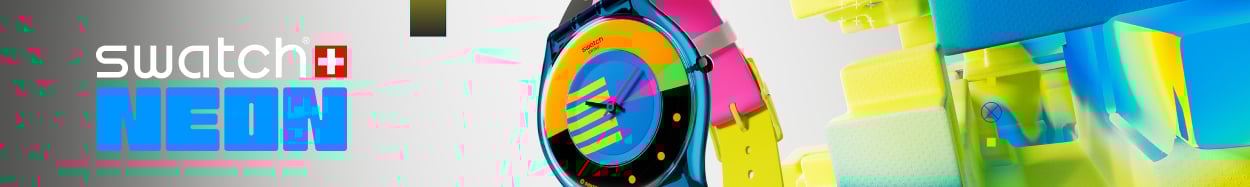 Swatch neon watches