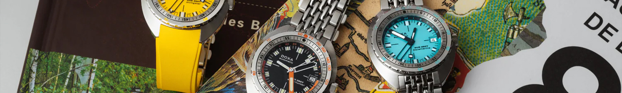 Doxa sub 250t gmt watches