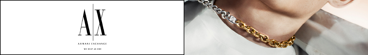 Armani exchange jewellery