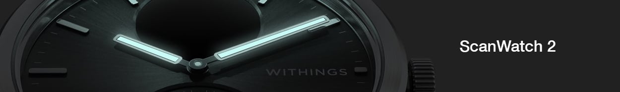 Withings scanwatch 2 watches