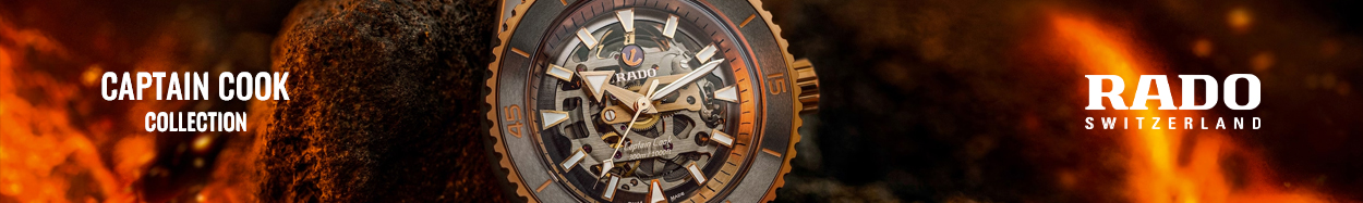Rado captain cook watches