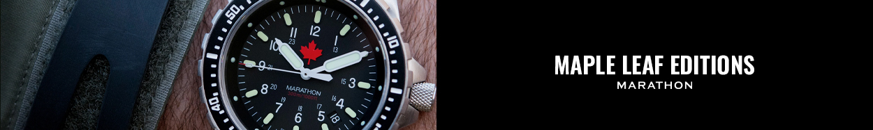 Marathon special projects maple leaf watches