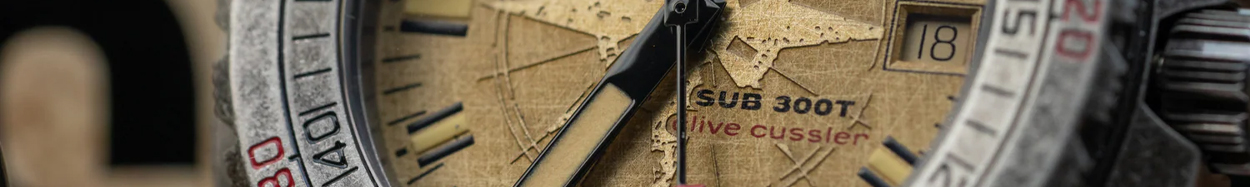 Doxa limited & special edition sub 300t clive cussler watches