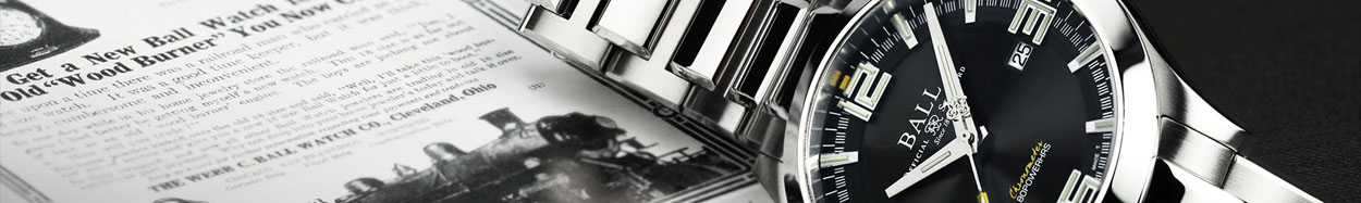Ball watch company trainmaster watches