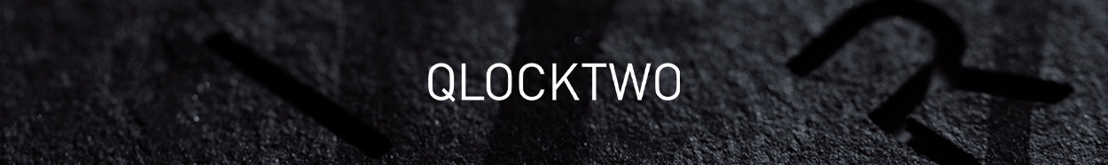 Qlocktwo earth 13.5