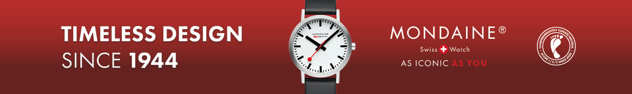 Mondaine clocks wall clocks